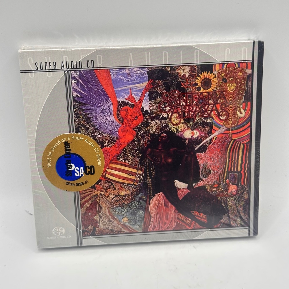 NEW Santana Abraxas SACD Super Audio CD Single Layer 1998 Columbia Legacy Sealed